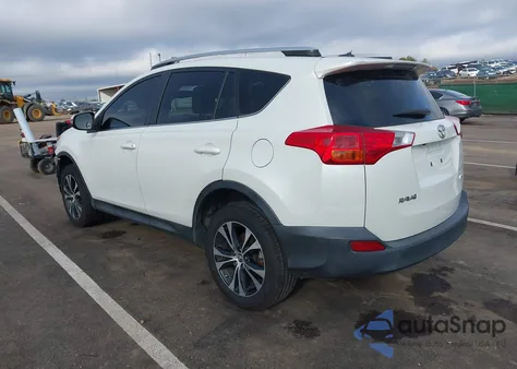 2015 Toyota Rav4 Limited z USA, uszkodzony, nr VIN JTMYFREV7FD069537